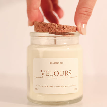 Vela Aromática Velours